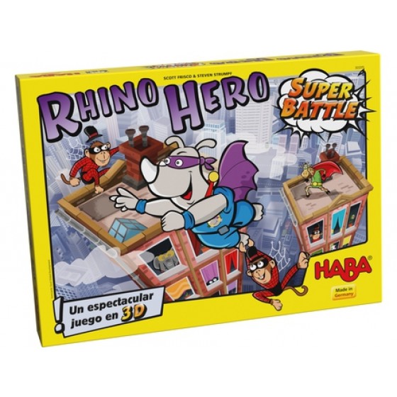 Juego imprimible: Rhino Hero Multiplica - Bebé a Mordor