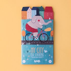 My-city stickers pegatinas reutilizables