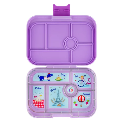 YUMBOX Púrpura 6 compartimentos