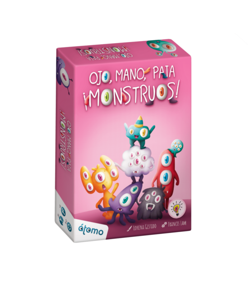 Ojo Mano Pata ¡Monstruos! Átomo